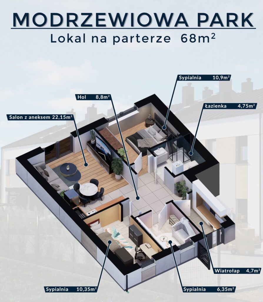 Modrzewiowa Park karta lokalu 3